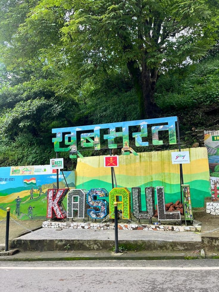 Chandigarh to Kasauli taxi