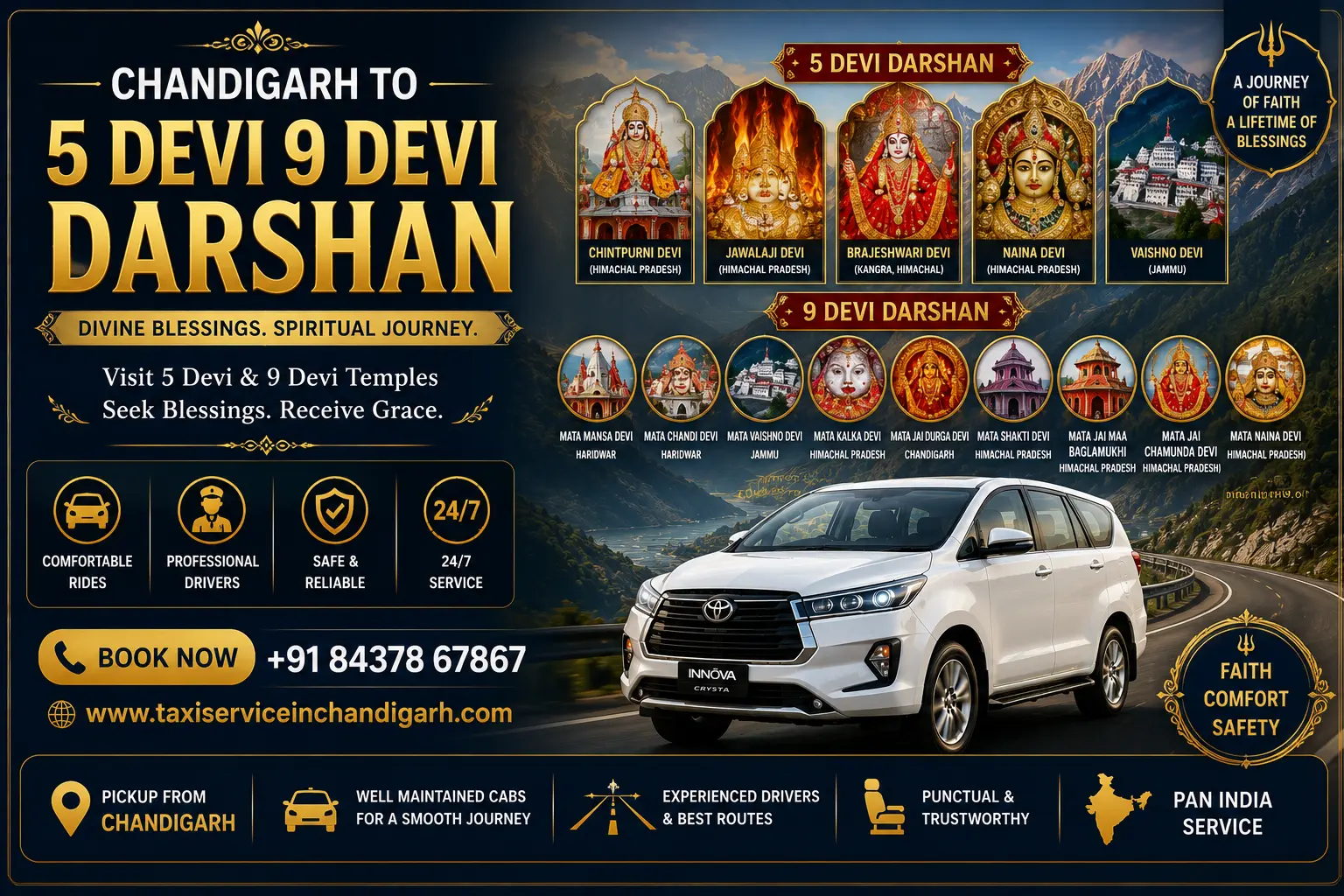 5 Devi 9 Devi Darshan Yatra